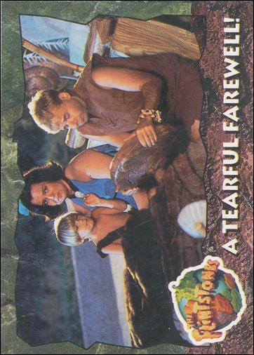 Flintstones: The Movie (Base Set) card 58 A Tearful Farewell!
