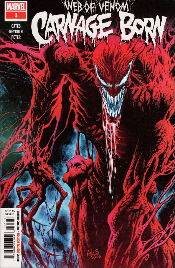 Web of Venom: Carnage Born issue 1 Kyle Hotz Cover