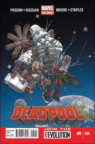 Deadpool (2013) issue 5 Geof Darrow Cover