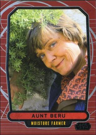 Star Wars Galactic Files (Base Set) card 103 Aunt Beru Moisture Farmer