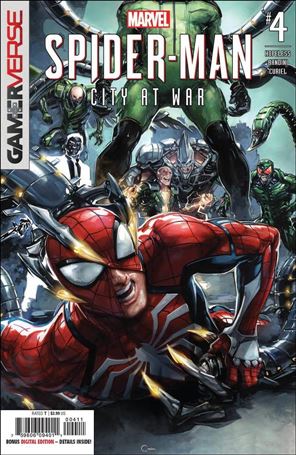 Spider-Man: City at War issue 4 Clayton Crain Cover