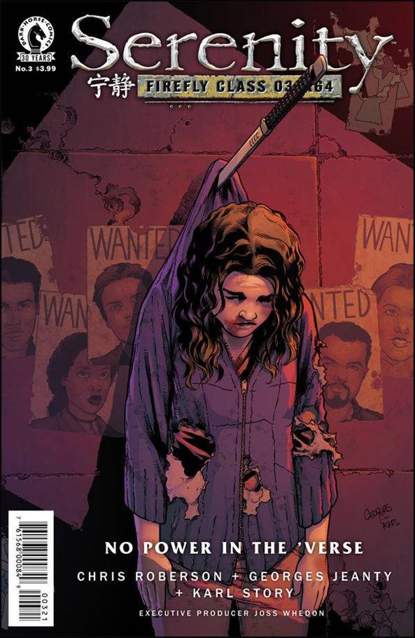 Serenity: Firefly Class 03-K64 - No Power In The Verse issue 3-B Georges Jeanty Cover