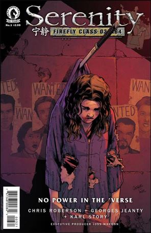 Serenity: Firefly Class 03-K64 - No Power In The Verse issue 3-B Georges Jeanty Cover