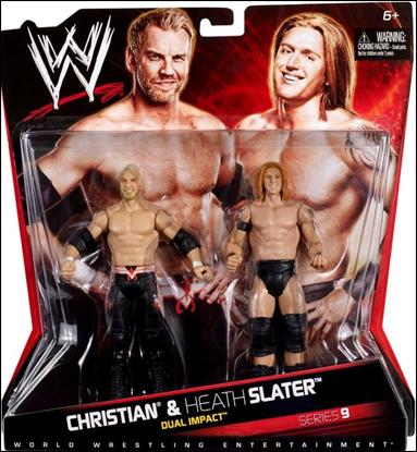 WWE 2-Packs (Series 09) figure 1 Christian and Heath Slater