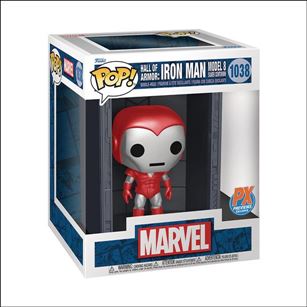 POP! Marvel figure 1038 Hall of Armor: Iron Man Model 8 (Silver Centurion)