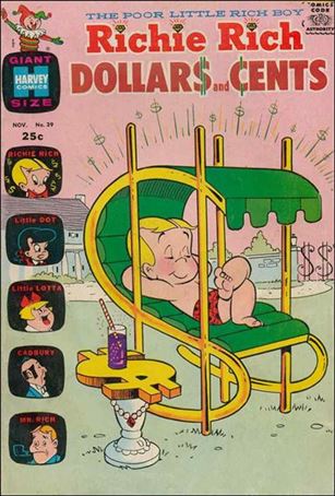 Richie Rich Dollars & Cents issue 39