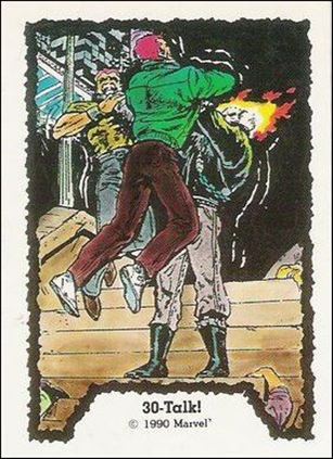Ghost Rider (Base Set)  card 30 Talk!