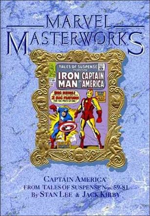 Marvel Masterworks issue 14 Captain America Vol 1 - Marble Dust Jacket