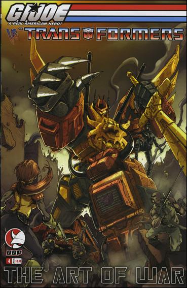 G.I. Joe vs the Transformers: The Art of War issue 4-B Josh Medors Cover