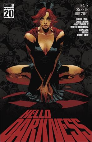Hello Darkness issue 12-D Dan Panosian BOOM! 20th Anniversary Cover