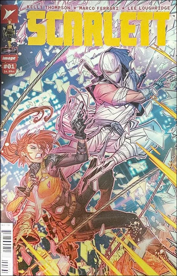 Scarlett (2024) issue 1-F Jonboy Meyers Spoiler 1:100 Foil Cover