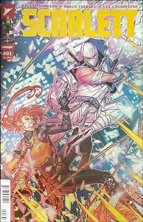 Scarlett (2024) issue 1-F Jonboy Meyers Spoiler 1:100 Foil Cover