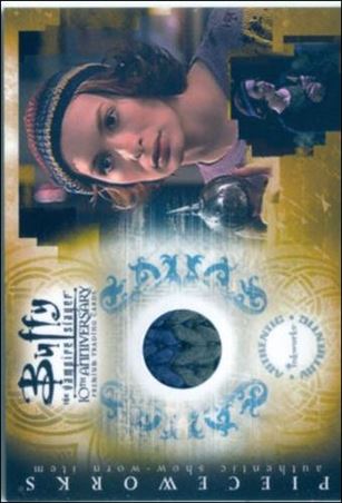 Buffy the Vampire Slayer: 10th Anniversary (Pieceworks Subset) card PW-12 Cap Worn By Felicia Day As Vi