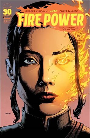Fire Power issue 23-B David Finch Cover