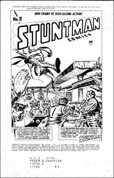 Stuntman Comics issue 3