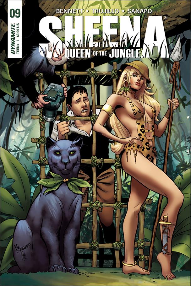 Sheena: Queen of the Jungle (2017) issue 9 Maria Sanapo Cover
