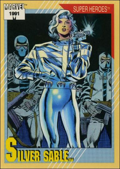Marvel Universe: Series 2 (Base Set) card 21 Silver Sable