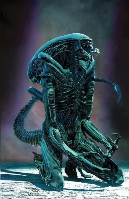 Alien (2021) issue 1-VA Mike Mayhew Studio Virgin Cover 1/1000