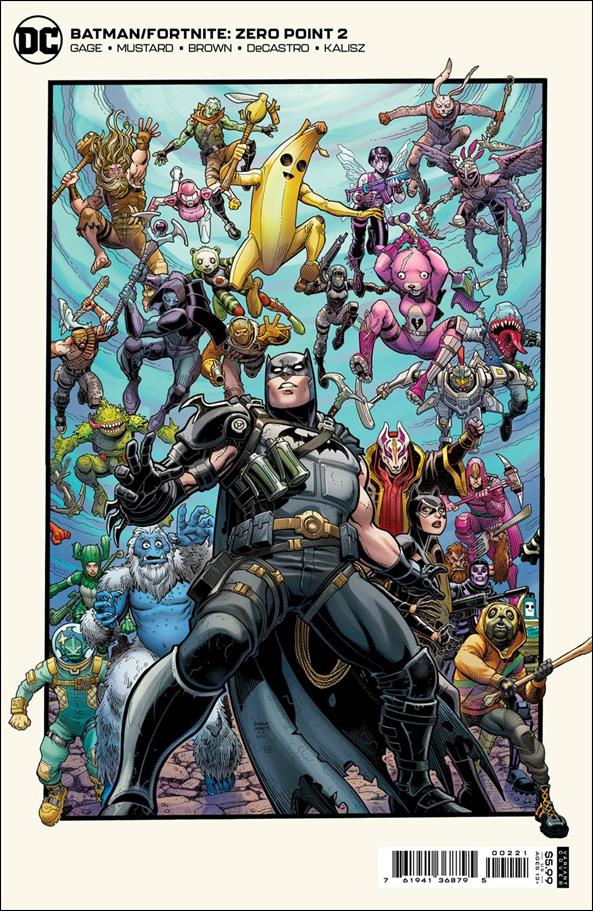 Batman/Fortnite: Zero Point issue 2-B Arthur Adams Cardstock Cover