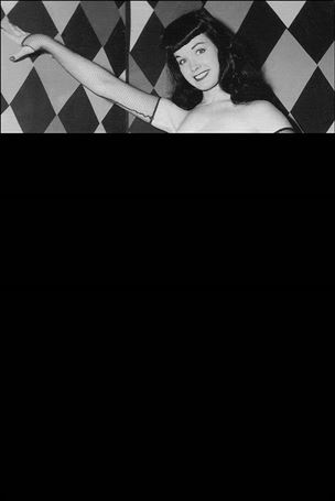 Bettie Page (2020) issue 4-Q Black Bag Nude Photo Cover