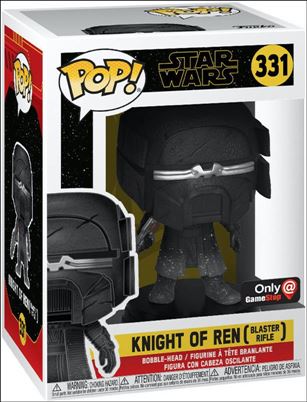 POP! Star Wars figure 331 Knight of Ren (Blaster Rifle) GameStop Exclusive