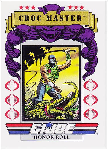 G.I. Joe (Base Set) card 196 Croc Master