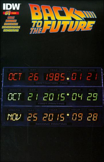 Back to the Future (2015) issue 1-F Dan Schoening Cover (2nd Printing)