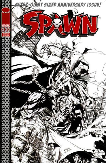 Spawn issue 200-J David Finch 1:100 Sketch Cover