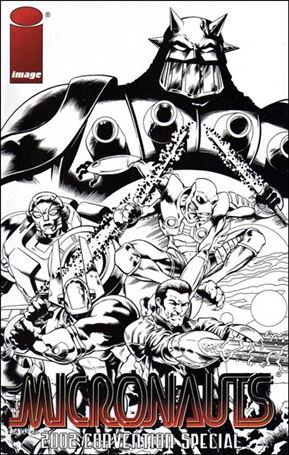 Micronauts 2002 Convention Special issue 1-B Jay Company Comics w/COA 1/1500