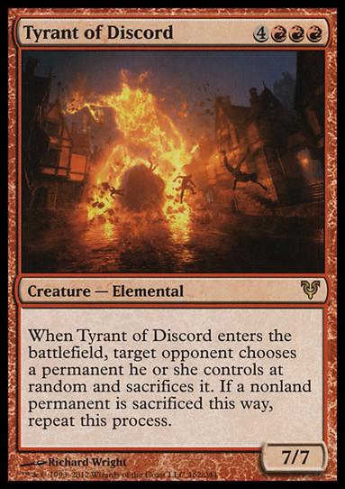 Magic the Gathering: Avacyn Restored (Base Set) card 162 Tyrant of Discord