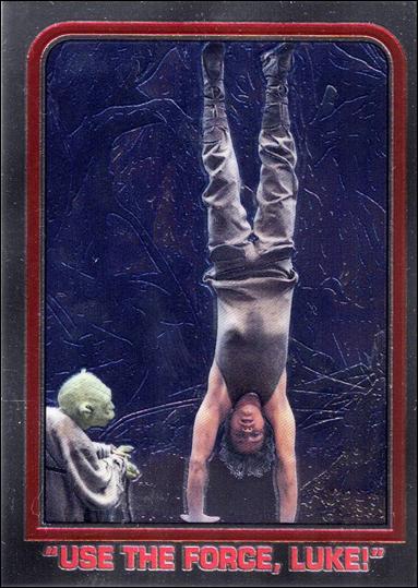 Star Wars Chrome Archives (Base Set) card 43 "Use the Force, Luke!"