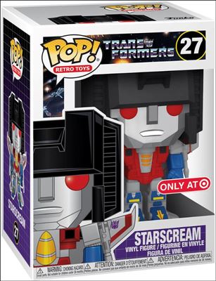 POP! Retro Toys figure 27 Starscream Target Exclusive