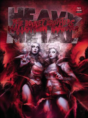 Heavy Metal issue 311 Dan Quintana Cover