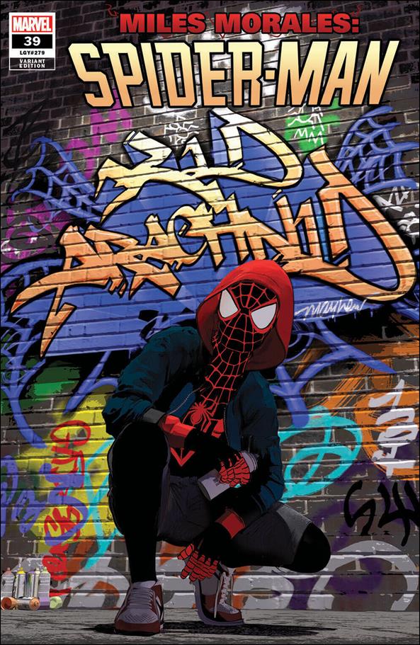 Miles Morales: Spider-Man (2018) issue 39-D Mike Mayhew Exclusive Trade Dress Cover