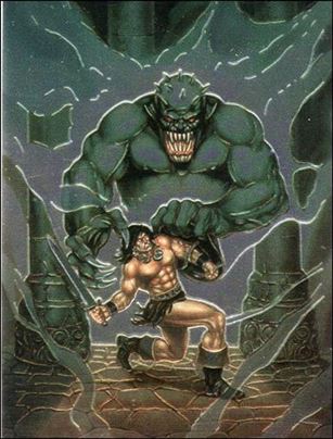 Conan III (Base Set) card 14 Savage Sword #185