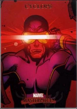 2007 Marvel Masterpieces (Base Set) card 20 Cyclops
