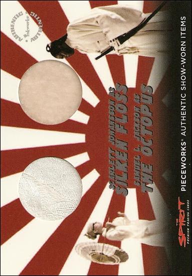 Spirit (Pieceworks Subset) card PW-11 Dual Pieceworks (Johnasson & Jackson Dual Swatch)