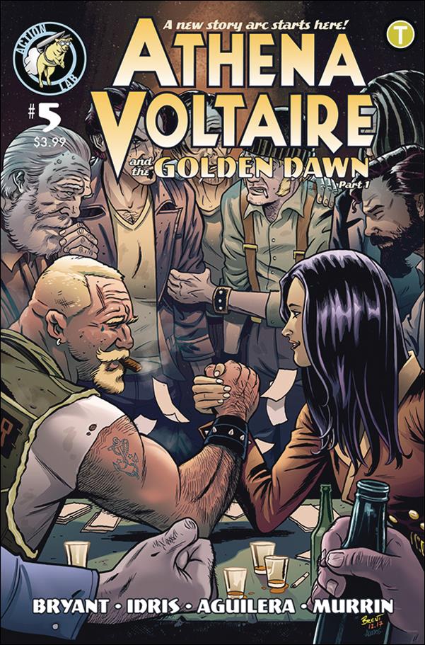 Athena Voltaire issue 5-C Brent Schoonover Cover