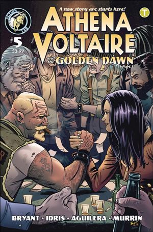 Athena Voltaire issue 5-C Brent Schoonover Cover
