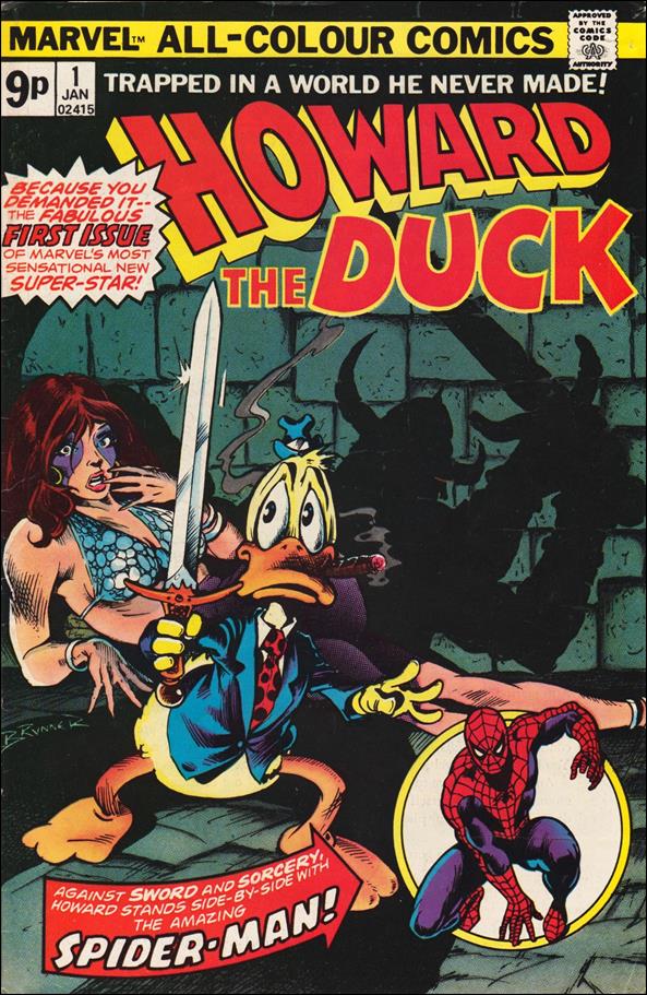 Howard the Duck (1976) issue 1-B UK Price Cover