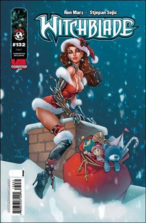 Witchblade (1995) issue 132-C Randy Green VA Comicon Color Cover 1/1000