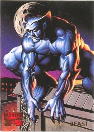 1995 Marvel Masterpieces (Base Set) card 8 Beast