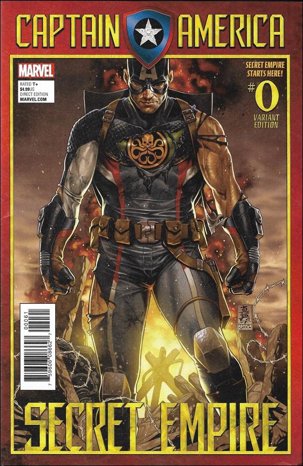 Secret Empire issue 0-F Mark Brooks Wal-Mart 3 Pack Cover