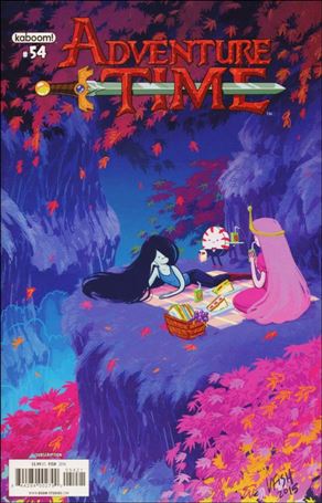 Adventure Time (2012) issue 54-B Veronica Fish Subscription Cover