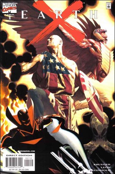 Earth X (1999) issue 1-C Red X Cover (2nd Printing)