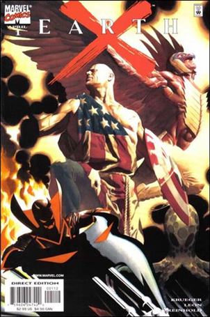 Earth X (1999) issue 1-C Red X Cover (2nd Printing)