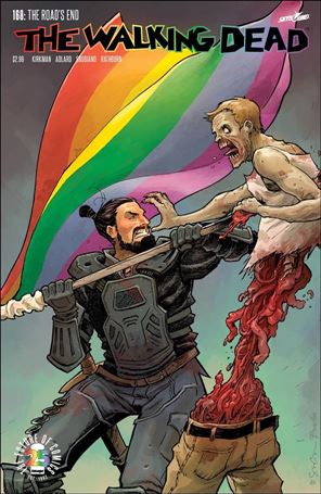 Walking Dead (2003) issue 168-B Sina Grace "Pride Month" Cover