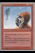 Magic the Gathering: Chronicles (Base Set) card 53 Mountain Yeti