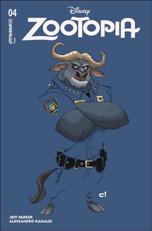 Zootopia (2025) issue 4-C Craig Rousseau Color Bleed Cover