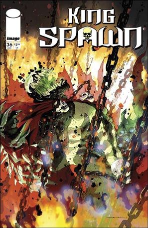 King Spawn issue 36 Keron Grant Cover